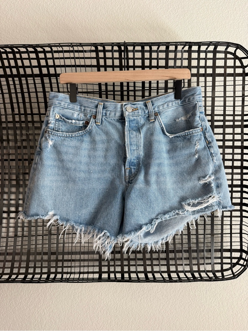 Agolde Parker Long Shorts